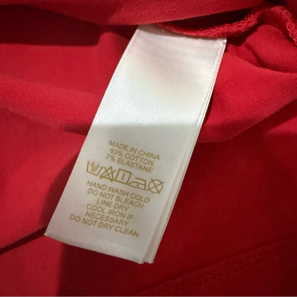 Kate Spade Red Bow Top Size Medium
